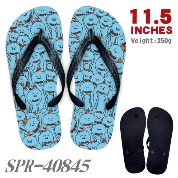 Rick and Morty Thickened rubber flip-flops slipper average size 