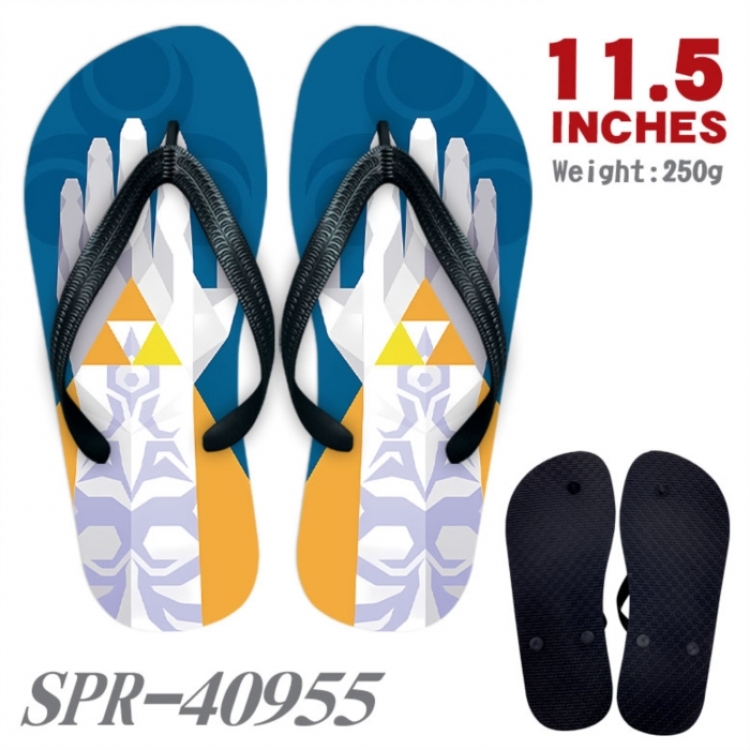 The Legend of Zelda Thickened rubber flip-flops slipper average size 