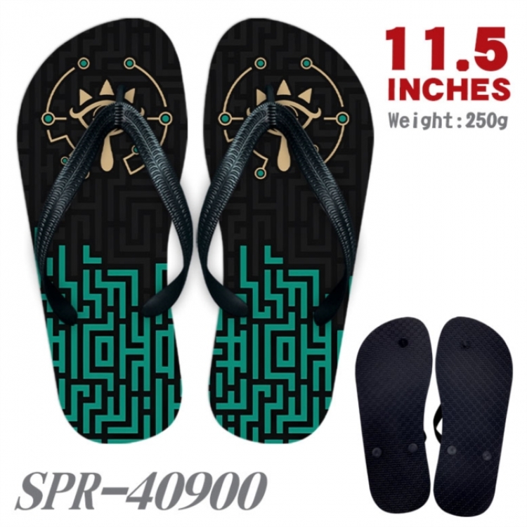 The Legend of Zelda Thickened rubber flip-flops slipper average size 