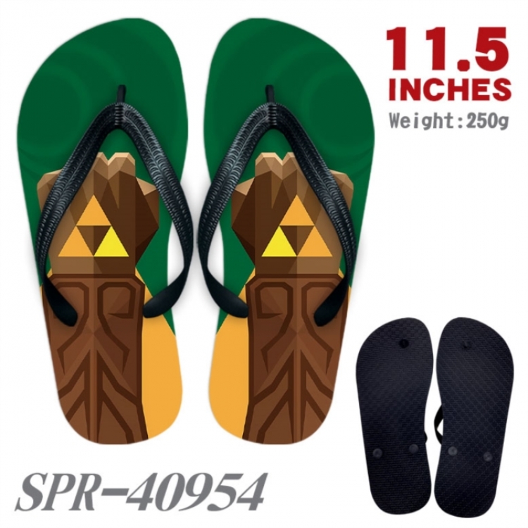 The Legend of Zelda Thickened rubber flip-flops slipper average size 