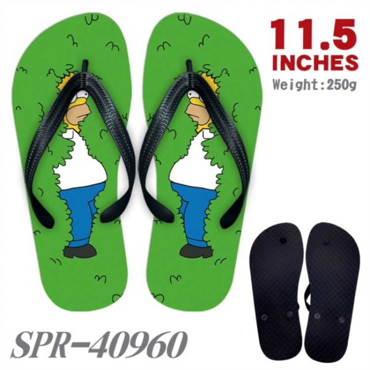 The Simpsons Thickened rubber flip-flops slipper average size 