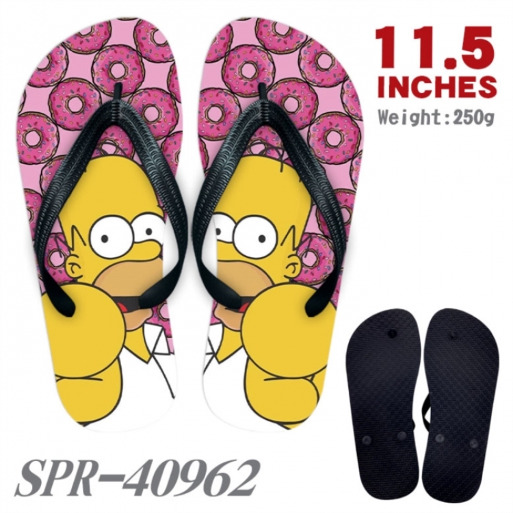 The Simpsons Thickened rubber flip-flops slipper average size 