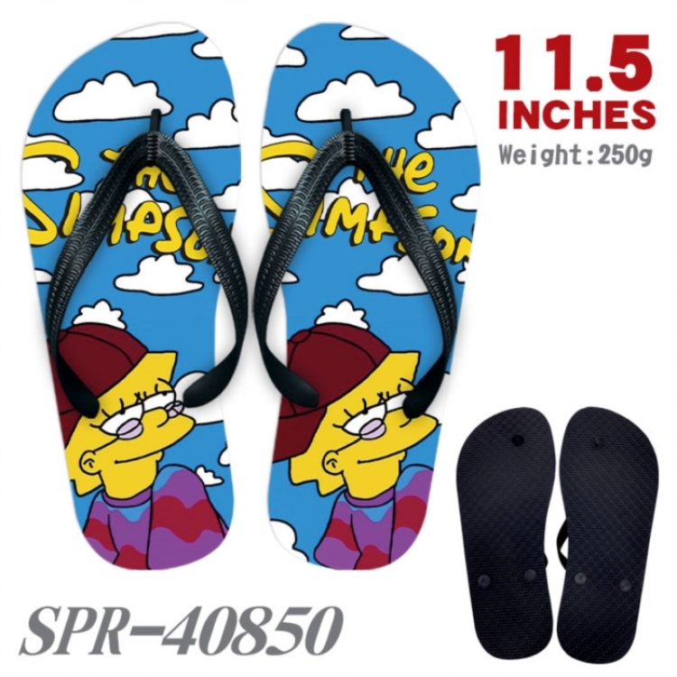 The Simpsons Thickened rubber flip-flops slipper average size 
