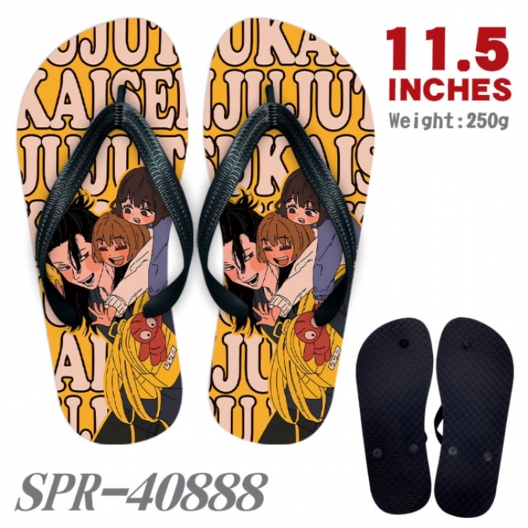 Jujutsu Kaisen Thickened rubber flip-flops slipper average size 