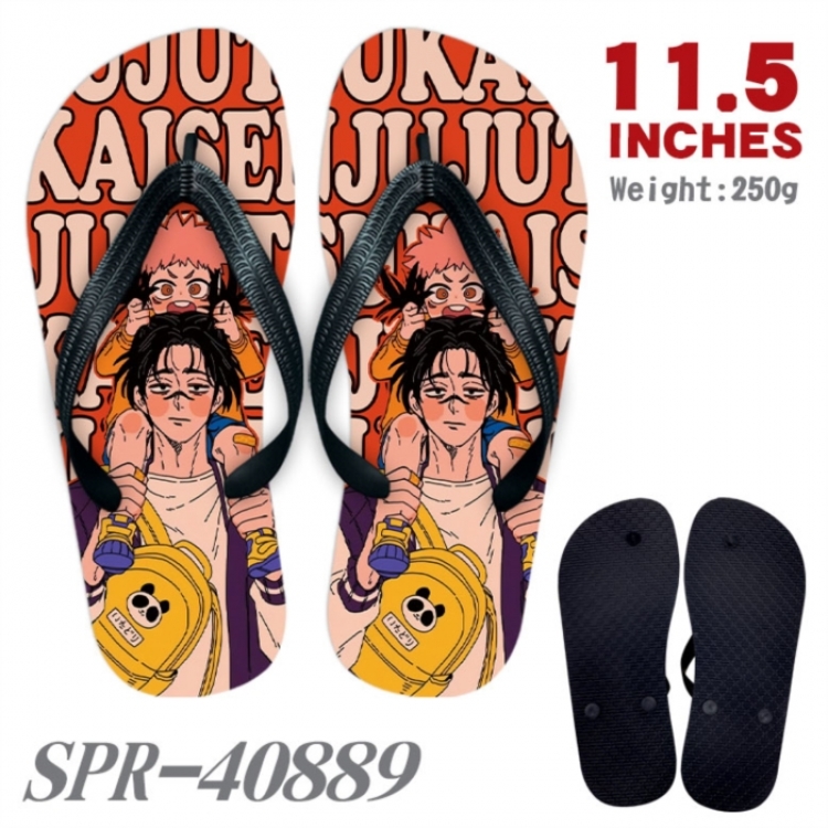 Jujutsu Kaisen Thickened rubber flip-flops slipper average size 