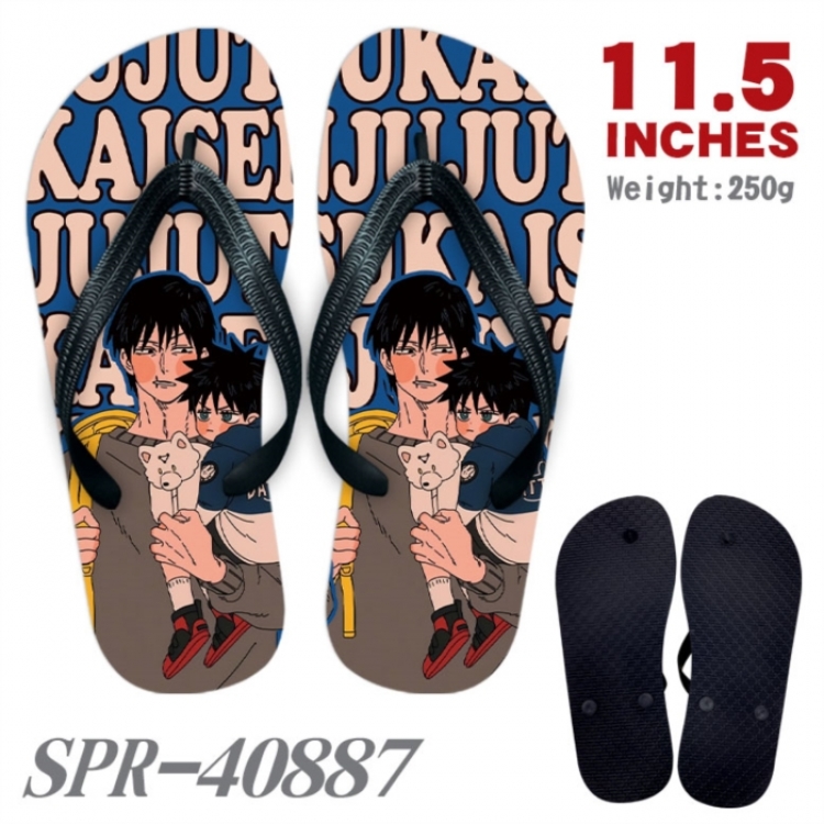 Jujutsu Kaisen Thickened rubber flip-flops slipper average size 