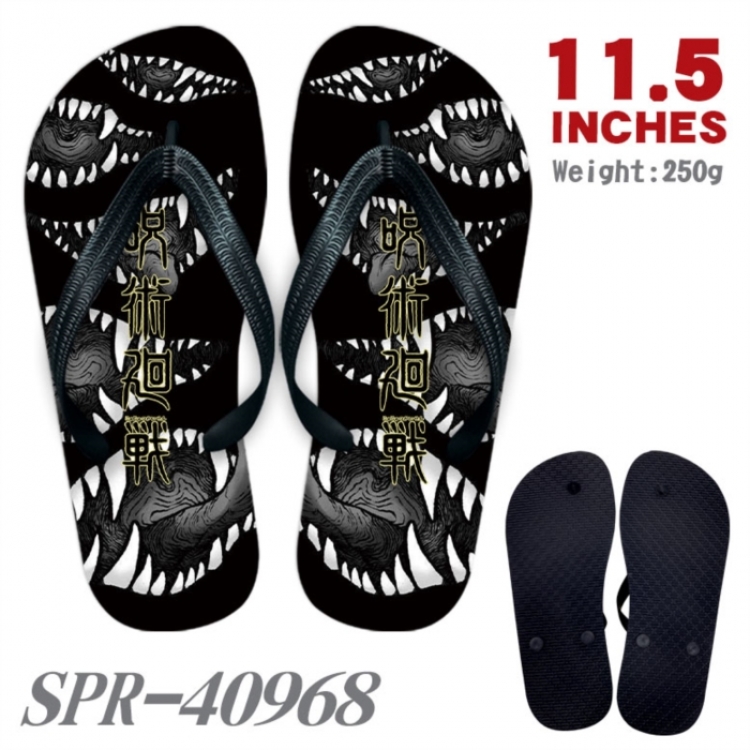 Jujutsu Kaisen Thickened rubber flip-flops slipper average size 