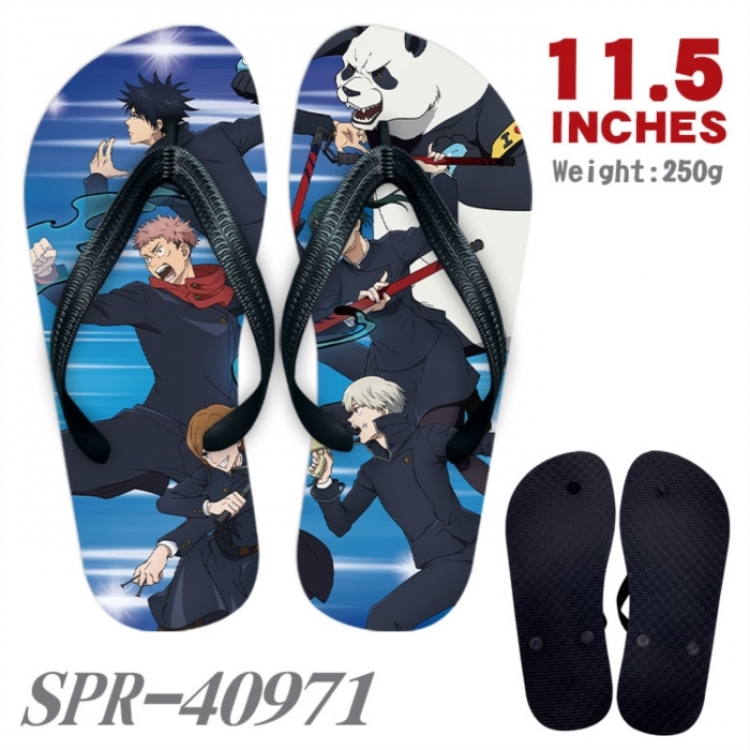 Jujutsu Kaisen Thickened rubber flip-flops slipper average size 