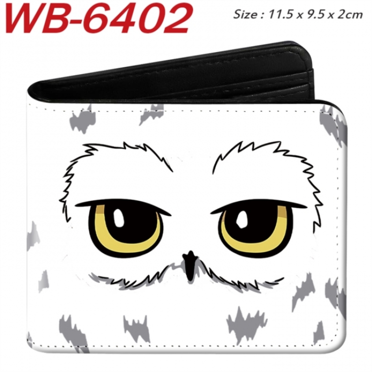 animal Animation color PU leather half fold wallet 11.5X9X2CM