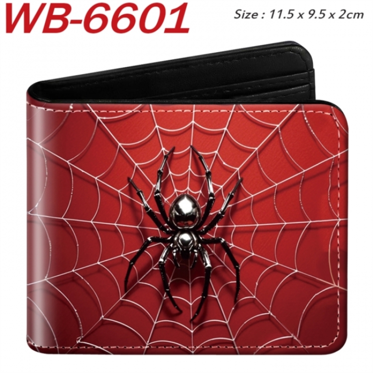 Marvel  Animation color PU leather half fold wallet 11.5X9X2CM