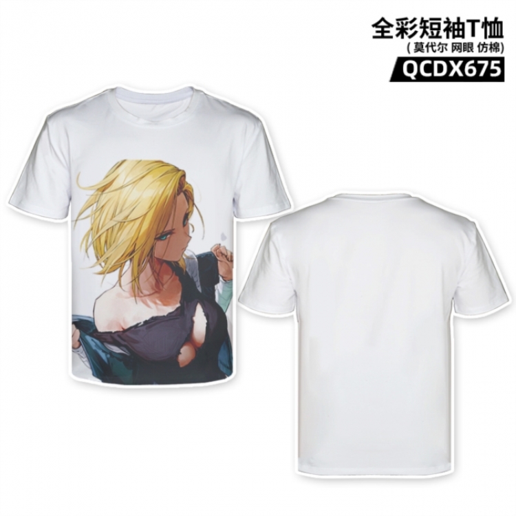 DRAGON BALL Anime full-color short-sleeved T-shirt from M to 2XL 