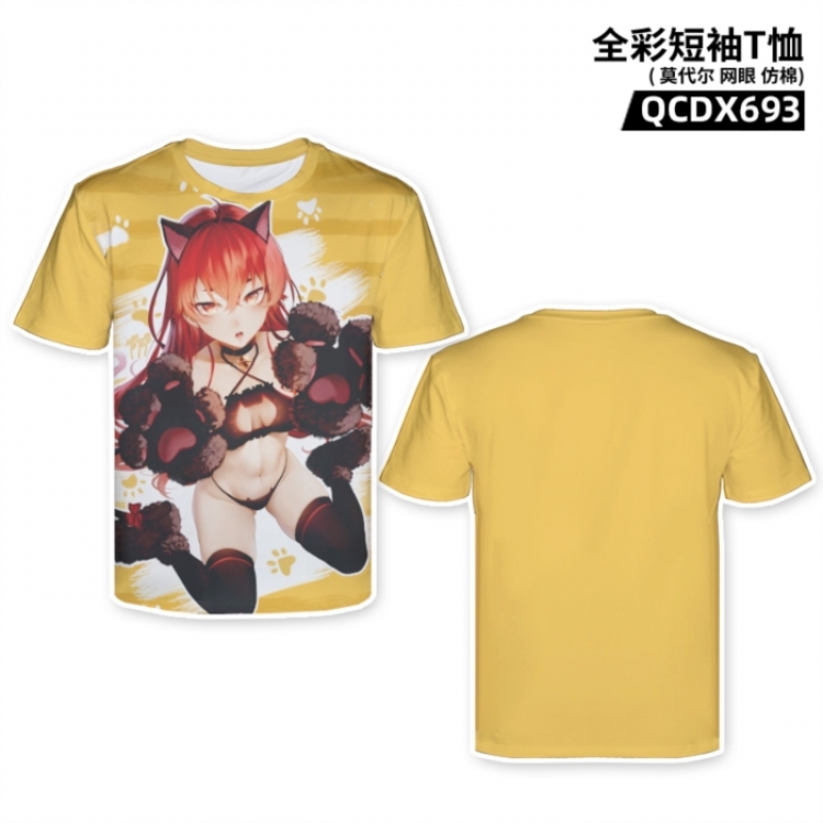 Jobless Reincarnat Anime full-color short-sleeved T-shirt from M to 2XL 