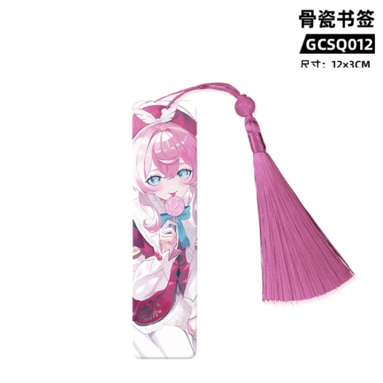 Honkai: Star Rail Game bone china bookmark 12X3cm