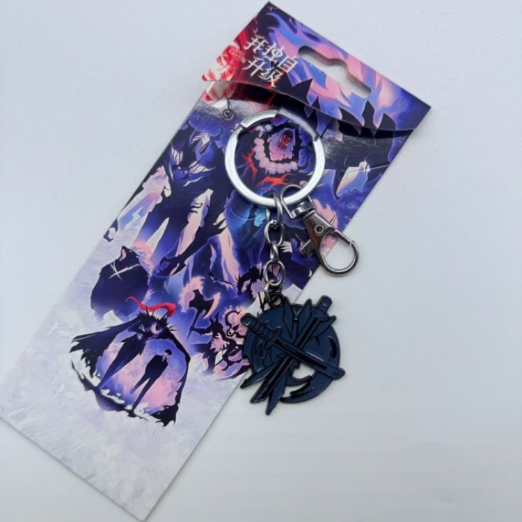 Solo Leveling:Arise  Anime Character metal keychain price for 5 pcs