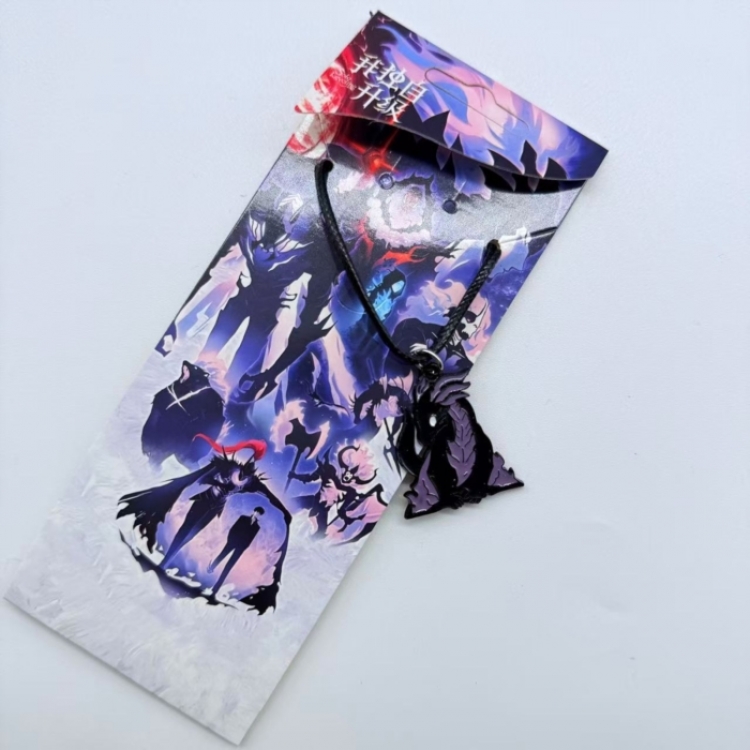 Solo Leveling:Arise Anime Surrounding Leather Rope Necklace Pendant price for 5 pcs
