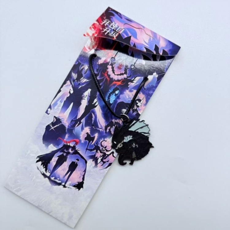 Solo Leveling:Arise Anime Surrounding Leather Rope Necklace Pendant price for 5 pcs