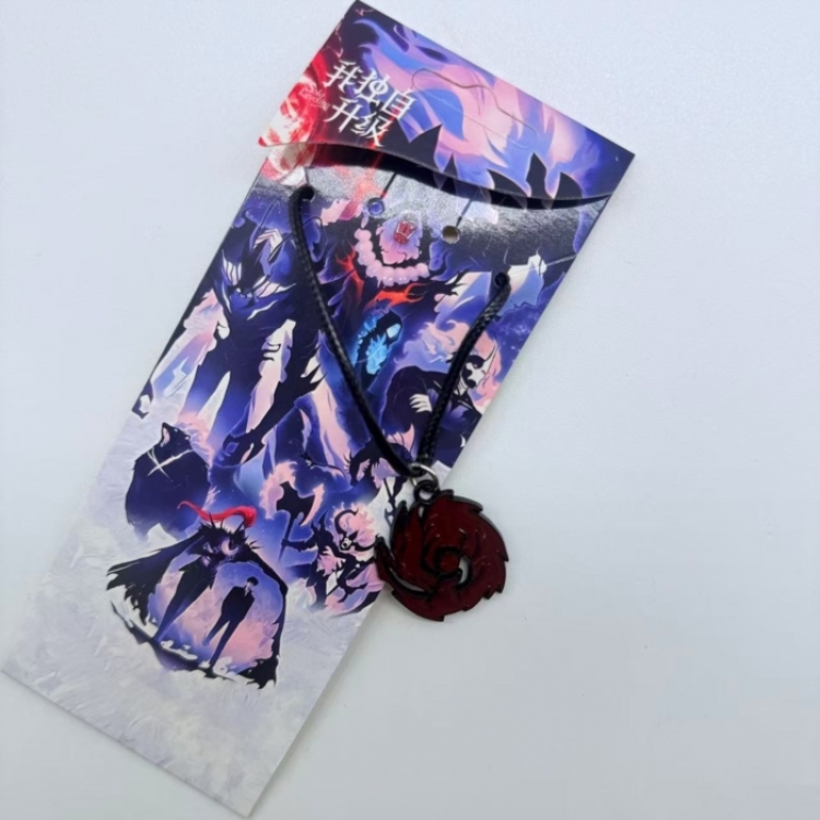 Solo Leveling:Arise Anime Surrounding Leather Rope Necklace Pendant price for 5 pcs