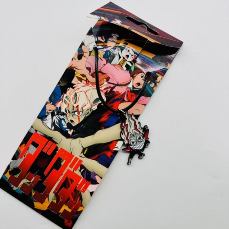 Dandadan Anime Surrounding Leather Rope Necklace Pendant price for 5 pcs