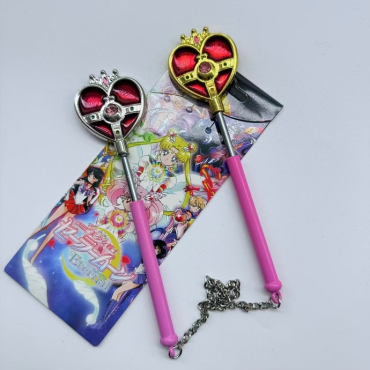 sailormoon Anime peripheral retractable keychain