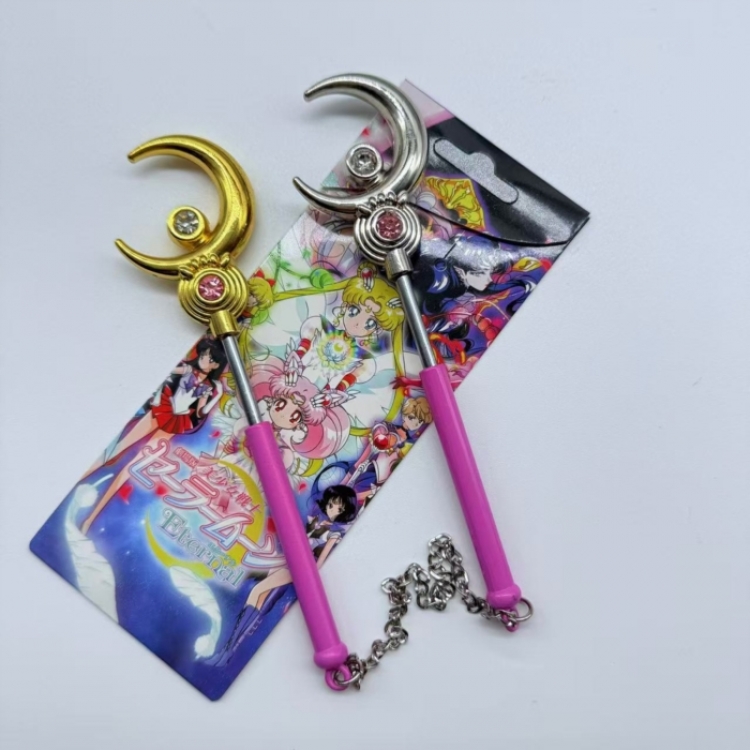 sailormoon Anime peripheral retractable keychain