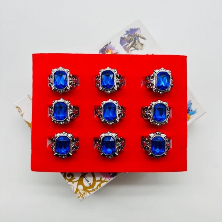 Kuroshitsuji Anime Surrounding Box Ring  a set of 9