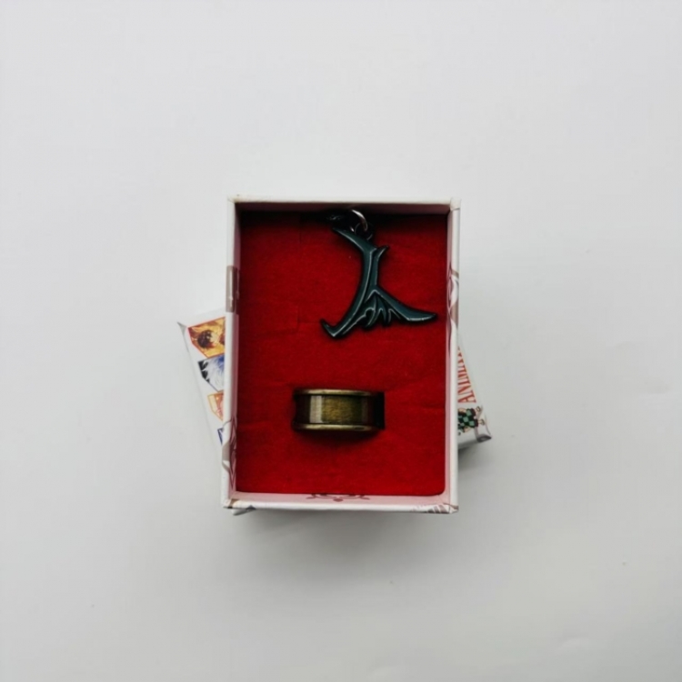 Solo Leveling:Arise Anime peripheral ring necklace