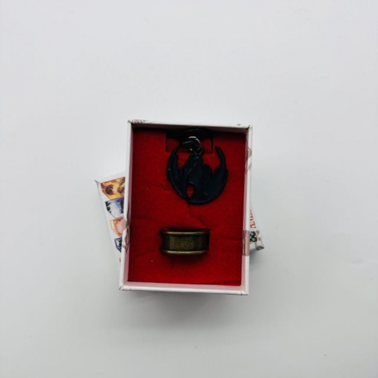 Solo Leveling:Arise Anime peripheral ring necklace