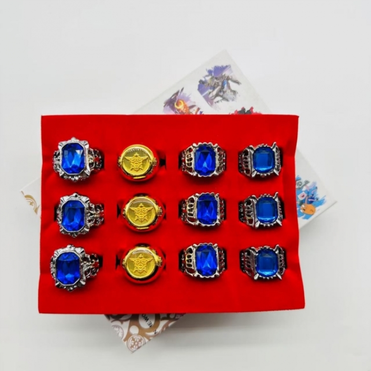 Kuroshitsuji Anime peripheral box set of 12 rings