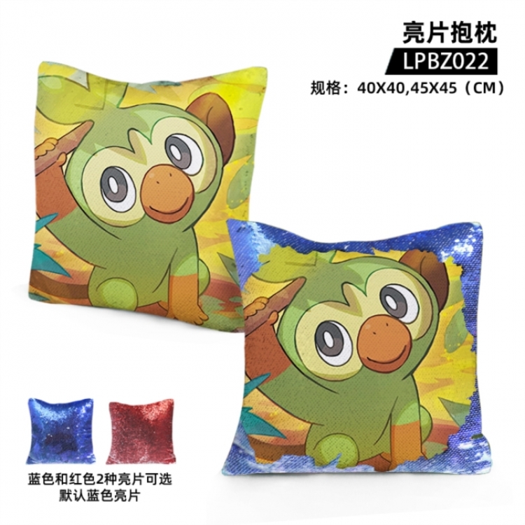 Pokemon Game glitter pillow 40x40cm