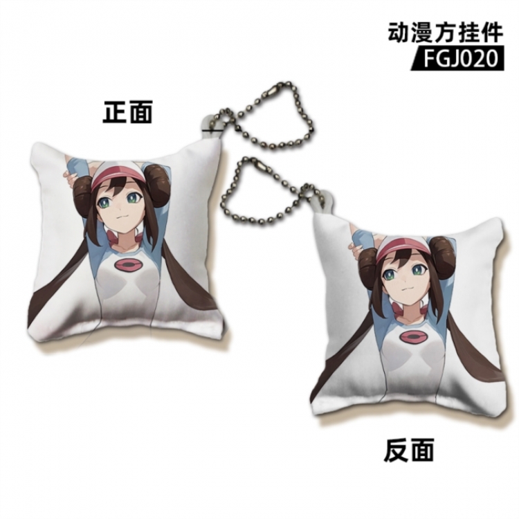 Pokemon Game pillow keychain pendant