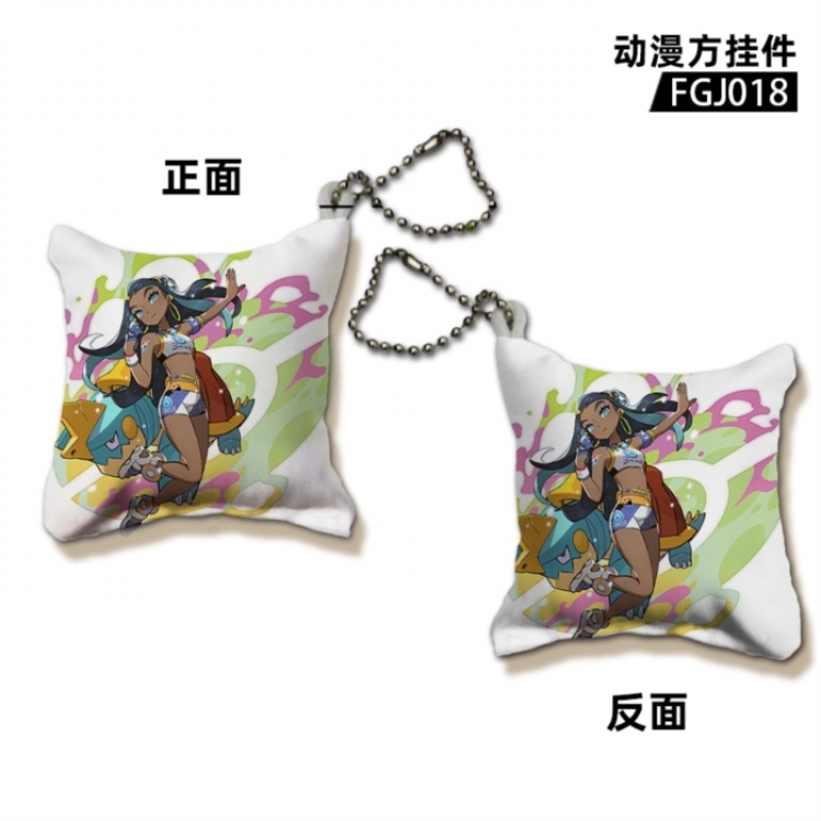 Pokemon Game pillow keychain pendant