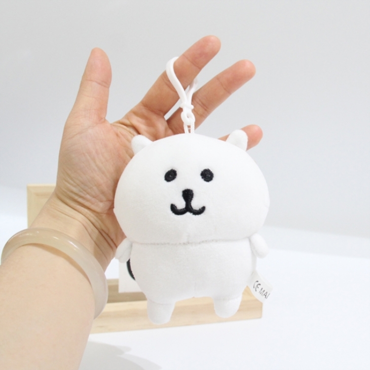 Self deprecating bear Crystal Super Soft PP Cotton Plush Toy Pendant 10x9x6cm price for 5 pcs