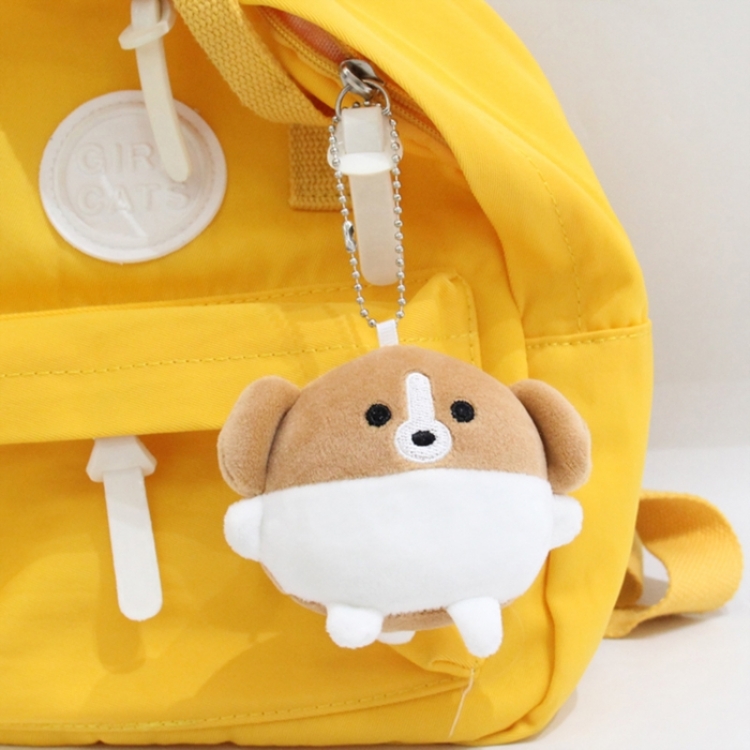 Multiple buildings Crystal Super Soft PP Cotton Plush Toy Pendant  8x7x5cm  price for 5 pcs