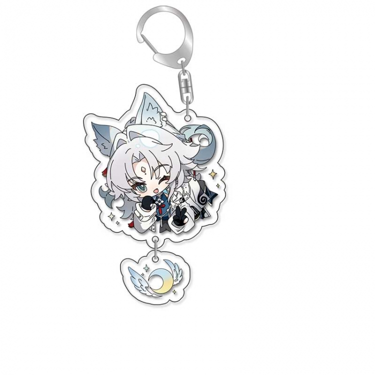 Honkai: Star Rail Anime acrylic Pendant Key Chain  price for 5 pcs 17108