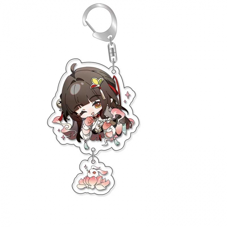 Honkai: Star Rail Anime acrylic Pendant Key Chain  price for 5 pcs 17107