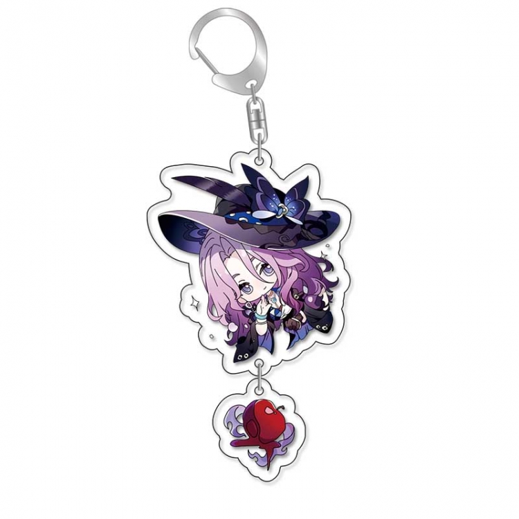 Honkai: Star Rail Anime acrylic Pendant Key Chain  price for 5 pcs 17059