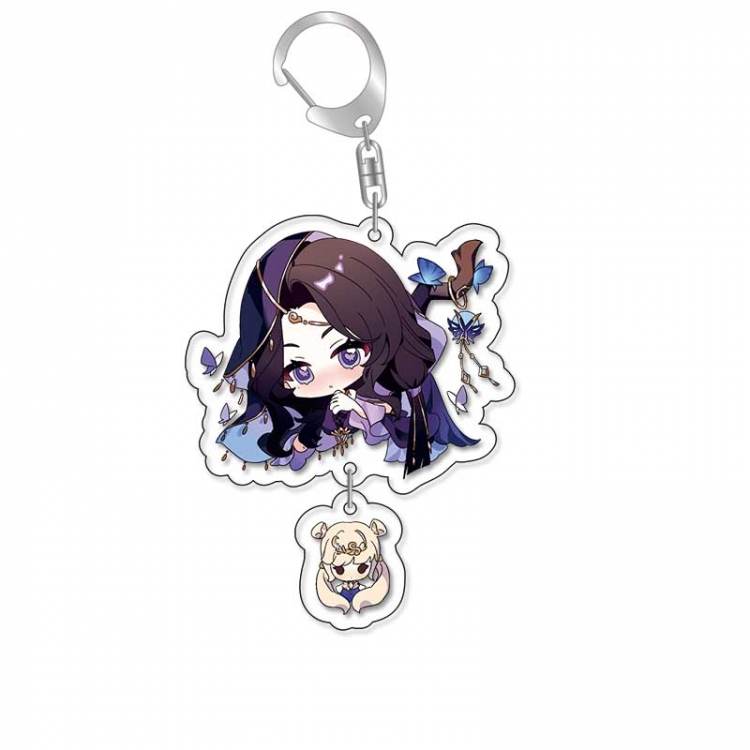 Lovemoon Anime acrylic Pendant Key Chain  price for 5 pcs