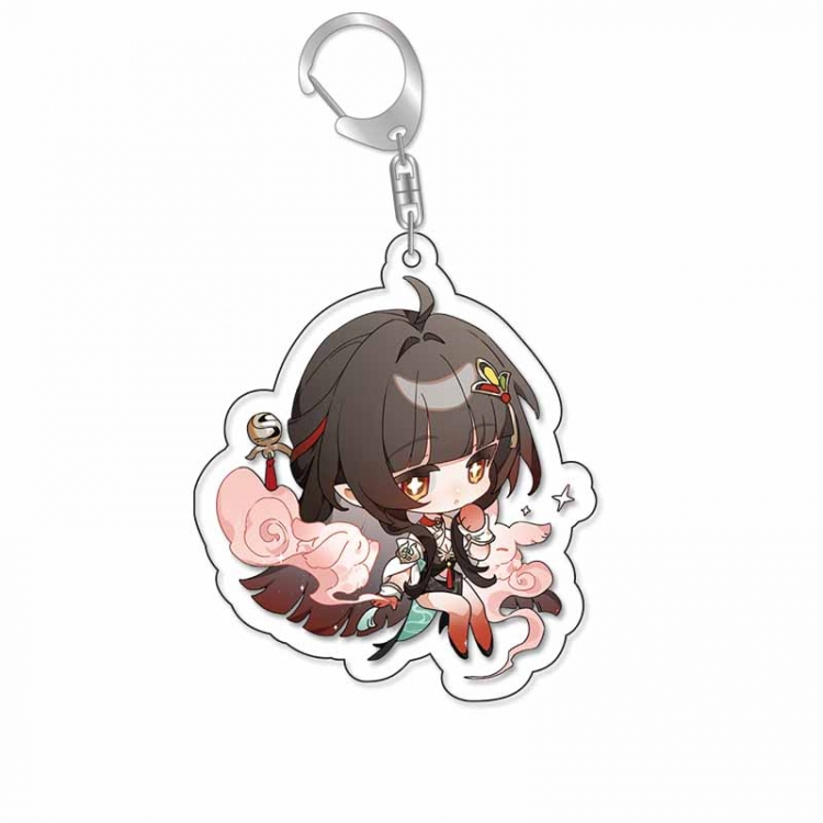 Honkai: Star Rail Anime acrylic Pendant Key Chain  price for 5 pcs