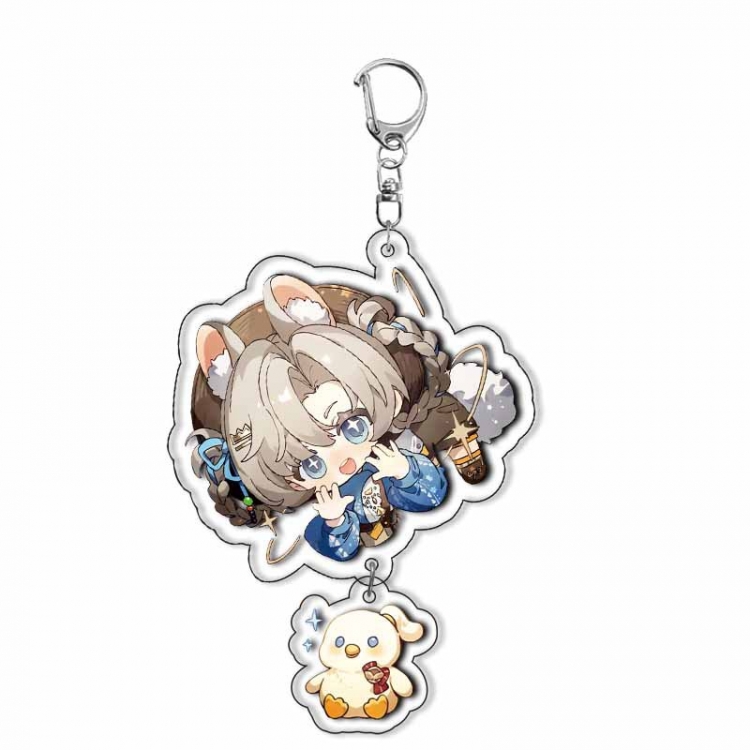 Reverse: 1999  Anime acrylic Pendant Key Chain  price for 5 pcs 17308