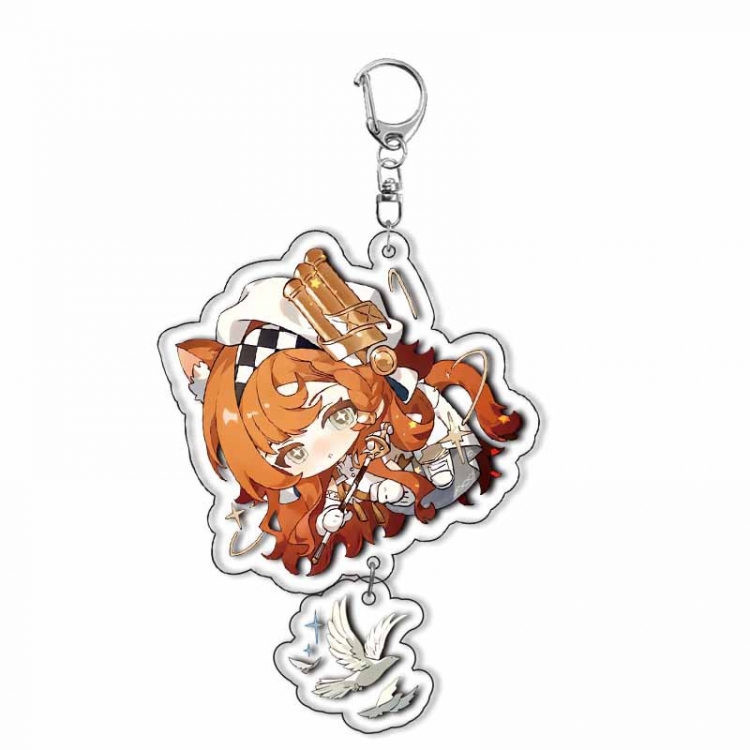 Reverse: 1999  Anime acrylic Pendant Key Chain  price for 5 pcs 17294