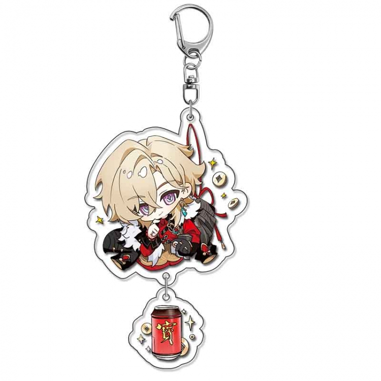 Honkai: Star Rail Anime acrylic Pendant Key Chain  price for 5 pcs 18481