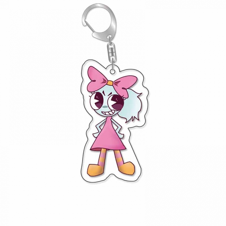 Dandy's World Anime Acrylic Keychain Charm price for 5 pcs