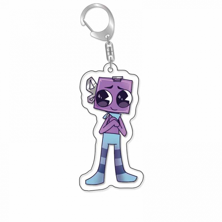Dandy's World Anime Acrylic Keychain Charm price for 5 pcs