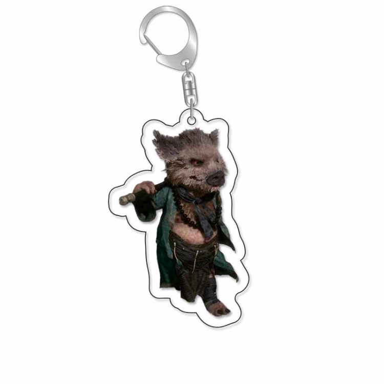 Black Myth Anime Acrylic Keychain Charm price for 5 pcs