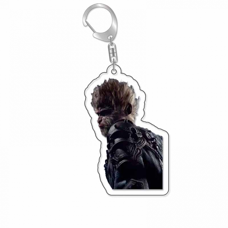 Black Myth Anime Acrylic Keychain Charm price for 5 pcs