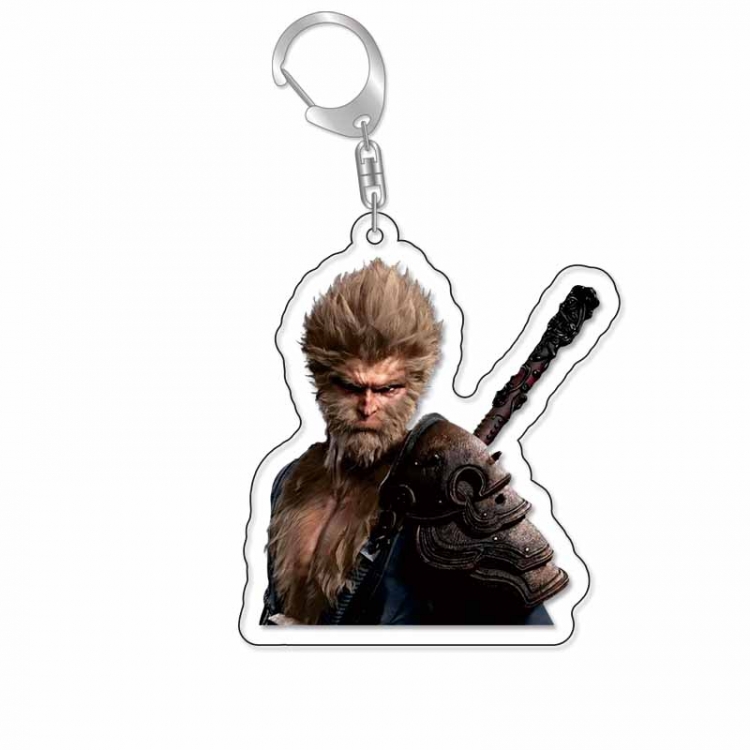 Black Myth Anime Acrylic Keychain Charm price for 5 pcs