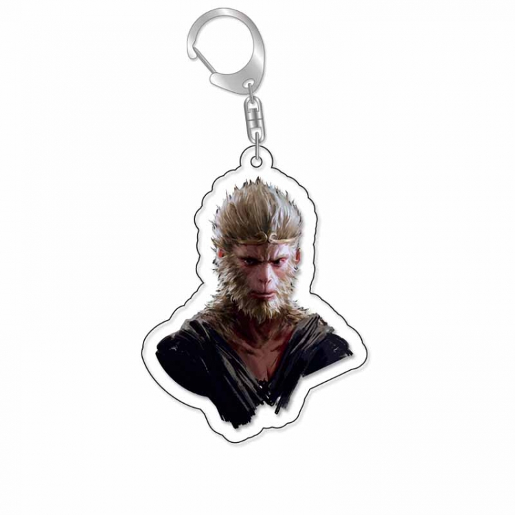 Black Myth Anime Acrylic Keychain Charm price for 5 pcs
