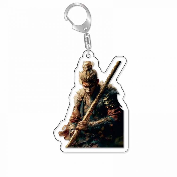 Black Myth Anime Acrylic Keychain Charm price for 5 pcs