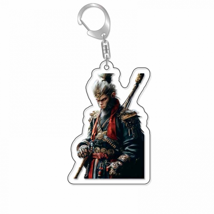 Black Myth Anime Acrylic Keychain Charm price for 5 pcs