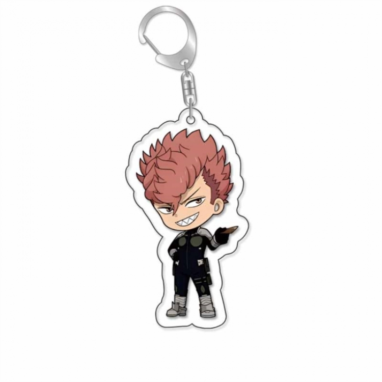 KAIJU NUMBER EIGHT Anime Acrylic Keychain Charm price for 5 pcs